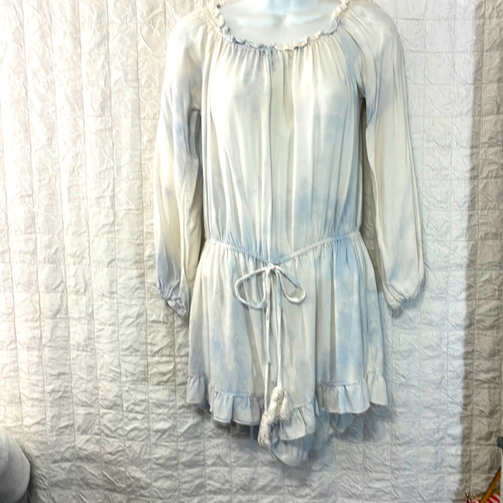 Tie dyed comfy romper